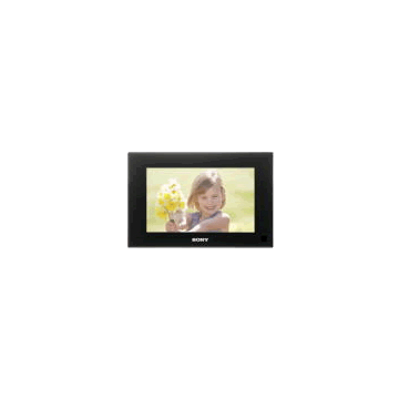 Black 16:10 Digital Photo Frame Sony DPF-D1010 10.2-Inch WVGA LCD 